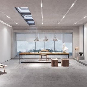 现代画室3D模型下载